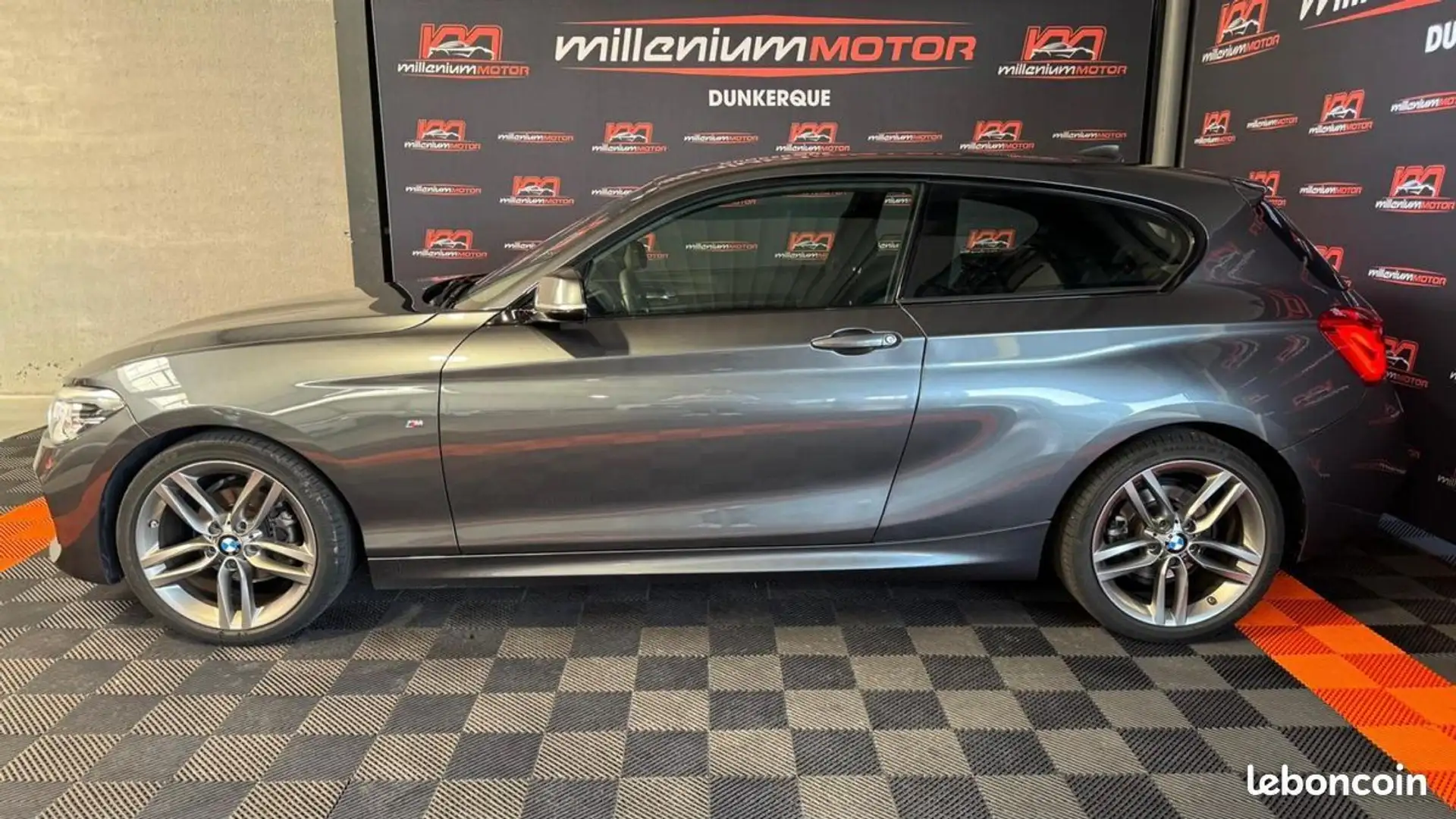 BMW 118 SERIE M SPORT 118d 150 CV BVA LCI GARANTIE 6 MOIS Gris - 2