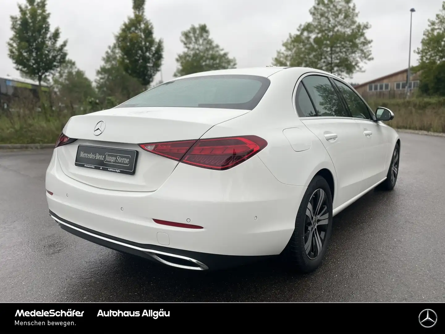 Mercedes-Benz C 180 C 180 Avantgarde AHK 360° Vorr.-Distronic LED Tel Weiß - 2