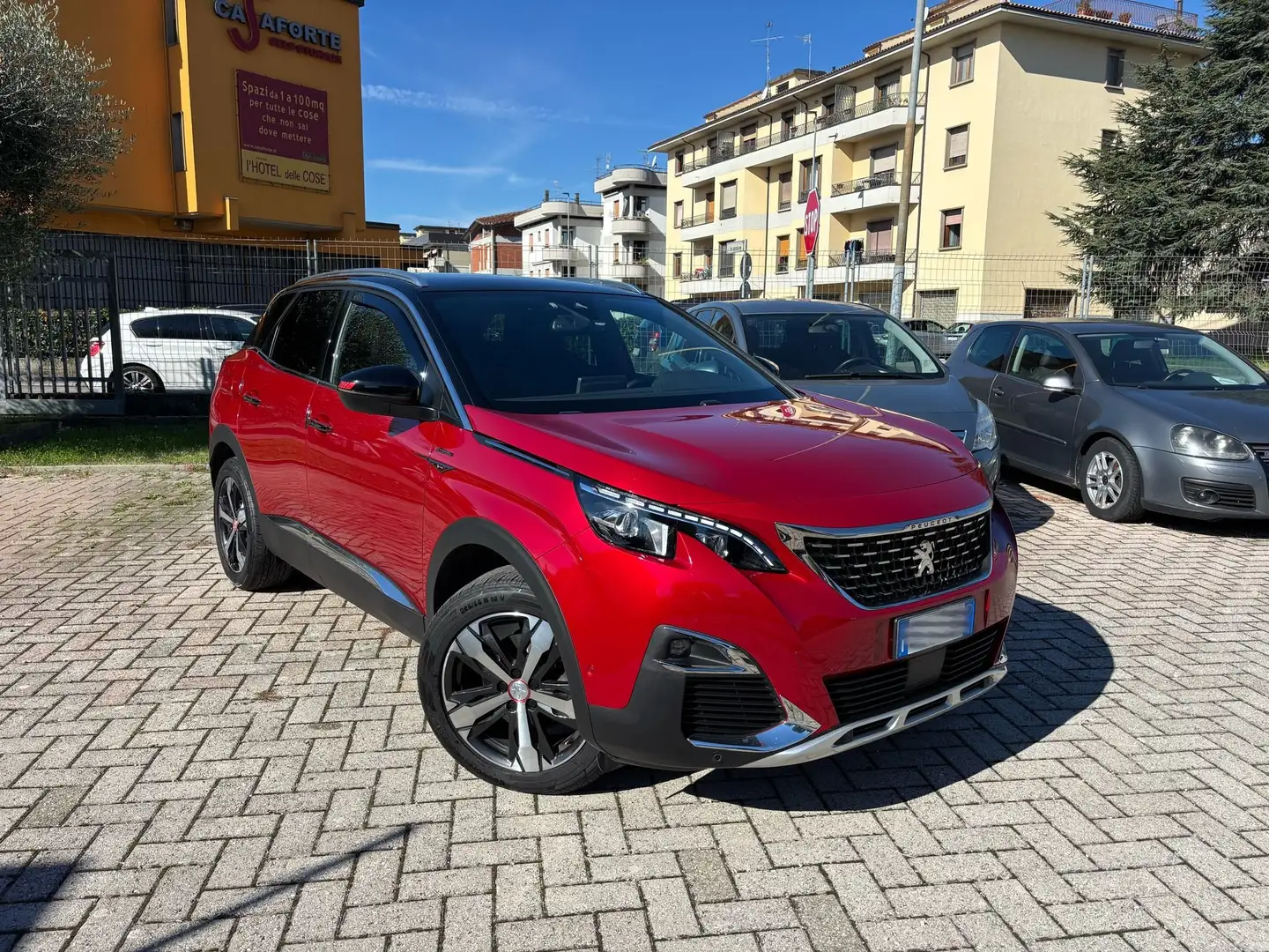 Peugeot 3008 3008 II 2016 1.5 bluehdi GT Line s Rosso - 1