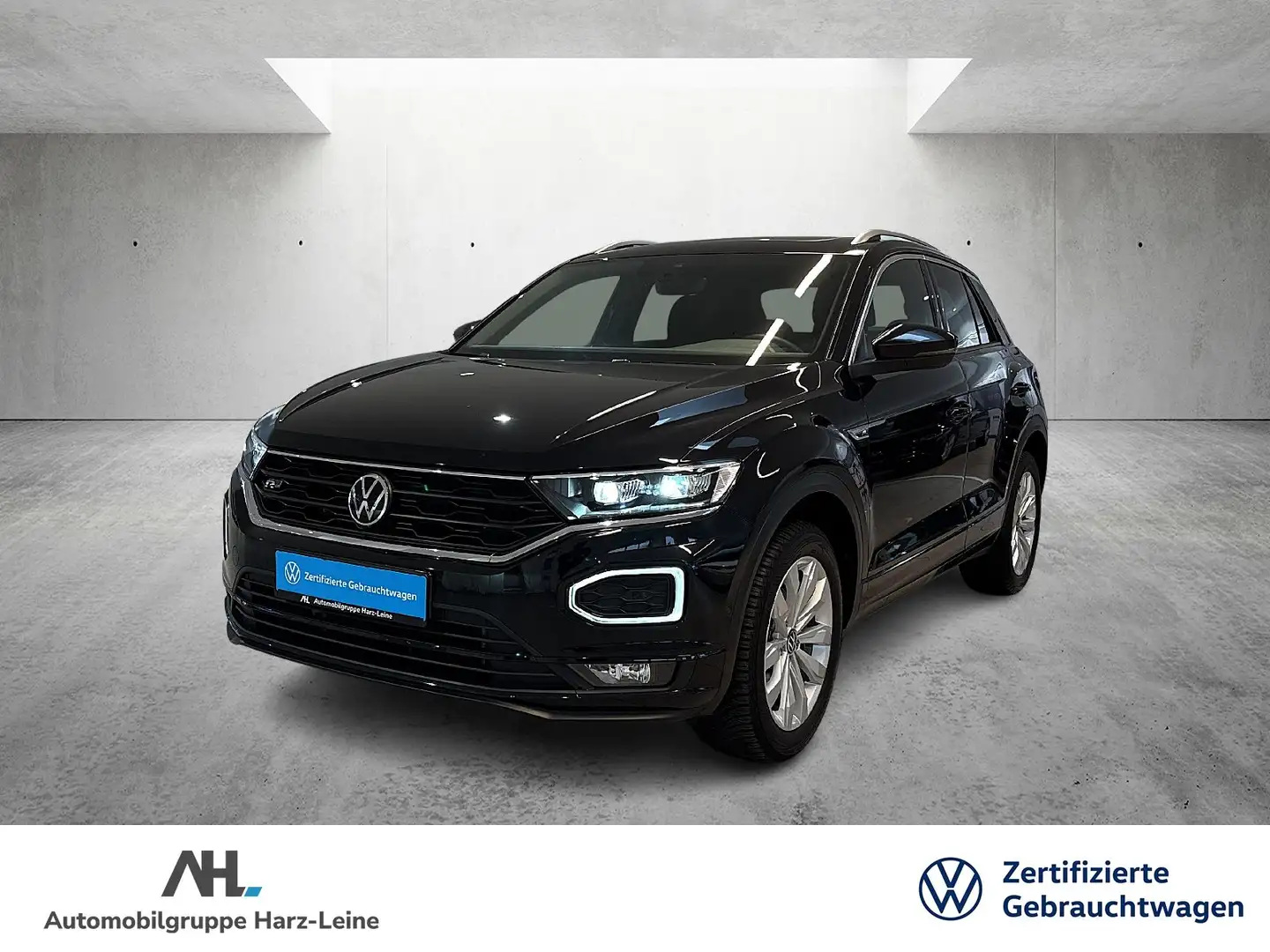 Volkswagen T-Roc 1.5 TSI Sport R-Line DSG Panorama Navi LED Schwarz - 1