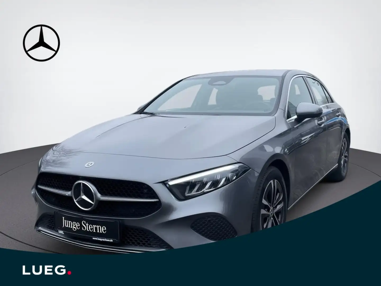 Mercedes-Benz A 200 Kompakt PROGRESSIVE+LED+RÜCKFKAM+LENKRHZG Gris - 1