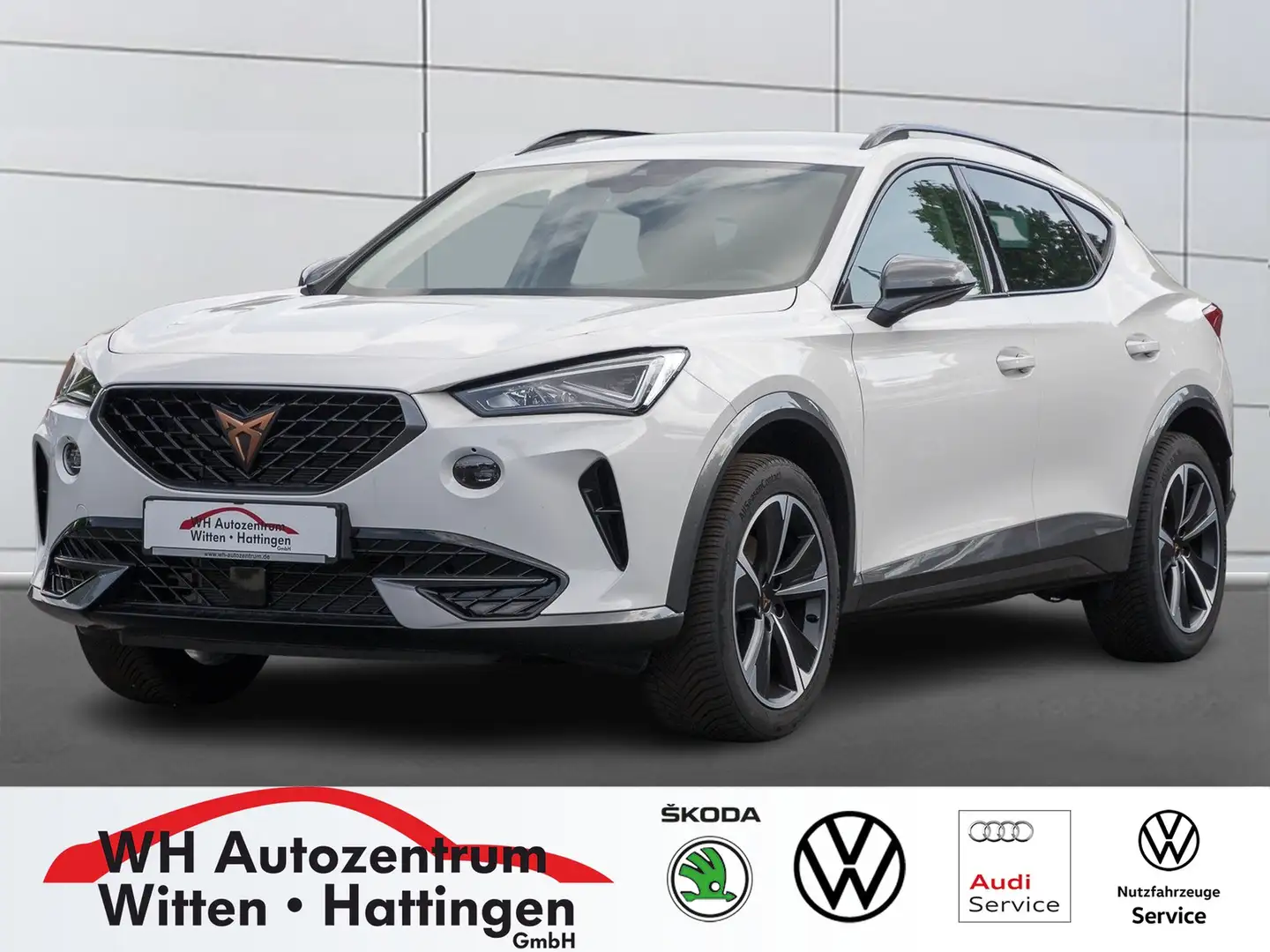 CUPRA Formentor 1.5 TSI NAVI AHK KEYLESS LED ACC PDC GJ-REIF Weiß - 1