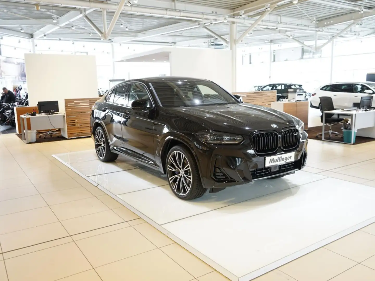 BMW X4 M 40d HIFI Live Prof Dr As.AHK DAB ACC Bluetooth Noir - 2