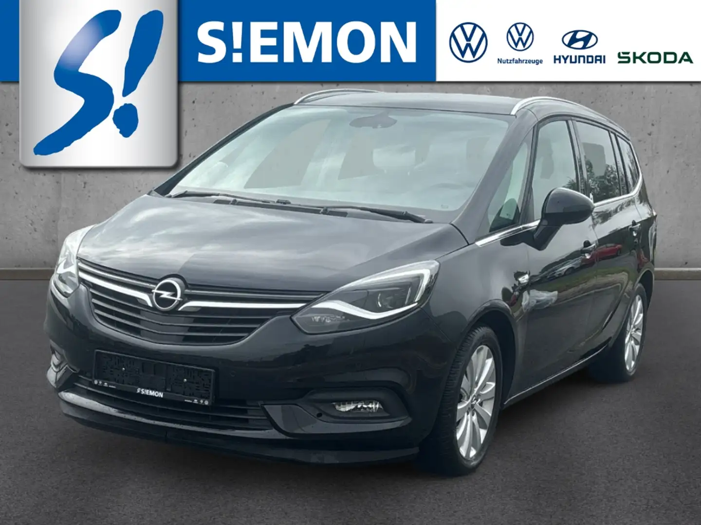 Opel Zafira 1.4 T. Innovation Auto. KLIMA GRA SHZ LM Noir - 1