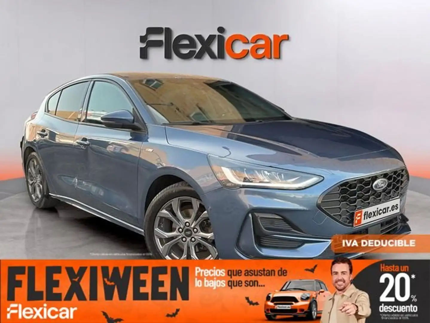 Ford Focus 1.0 Ecoboost MHEV 92kW ST-Line Azul - 1