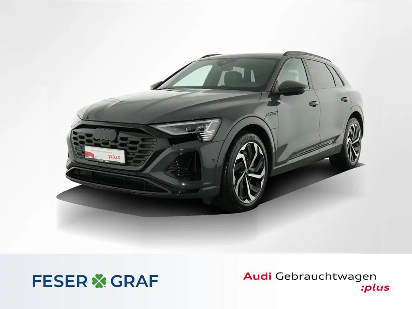 Audi Q8 S line 55 e-tron HUD/Matrix/AHK/Alu21/360° Grau - 1