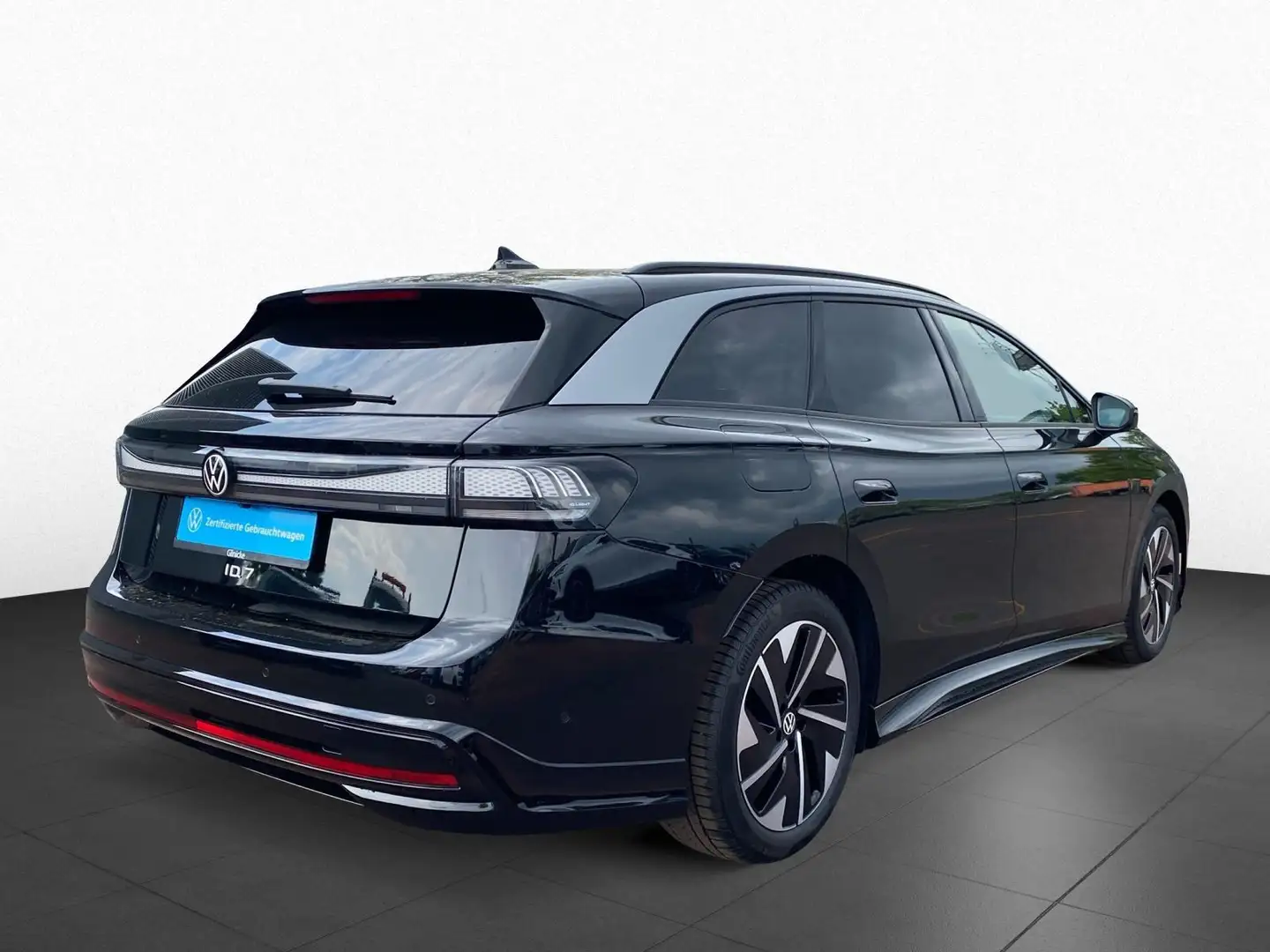 Volkswagen ID.7 Tourer Pro 210 kW Batterie 77 kwh Navi AHK Schwarz - 2