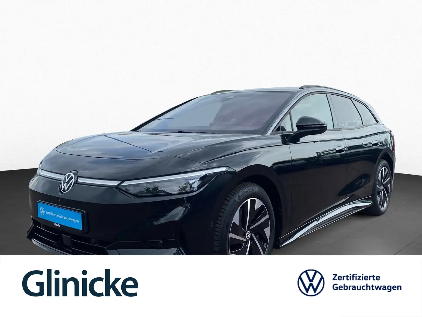 Volkswagen ID.7 Tourer Pro 210 kW Batterie 77 kwh Navi AHK Schwarz - 1