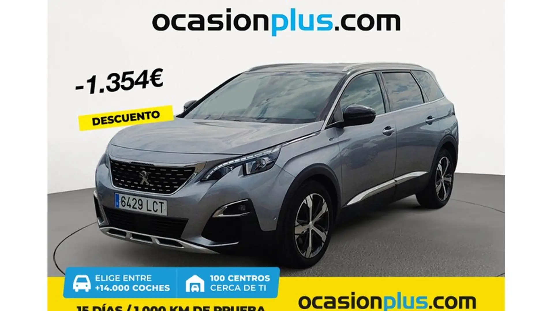 Peugeot 5008 2.0HDI Allure Aut. 160 Gris - 1