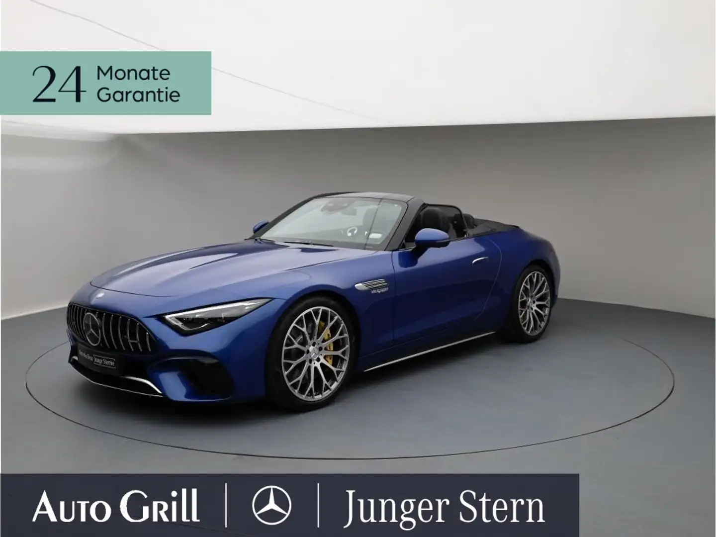 Mercedes-Benz SL 55 AMG 4M+ V8 Dyna+ RIDE LIFT HAL HuD Burmest Bleu - 1