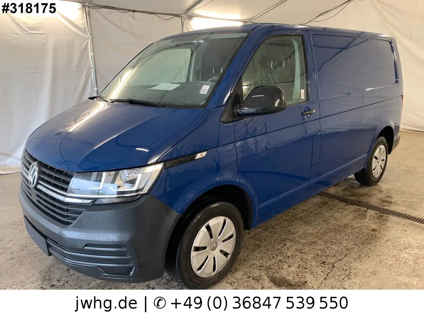 Volkswagen T6 Transporter T6.1 Transporter KR 3-SITZER/AHK/KLIMA Blau - 1