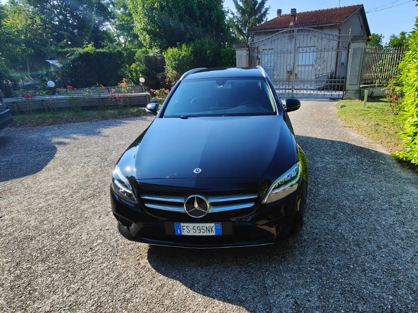 Mercedes-Benz C 220 C SW 220 d Premium auto#TELECAMERA#FULL Schwarz - 2