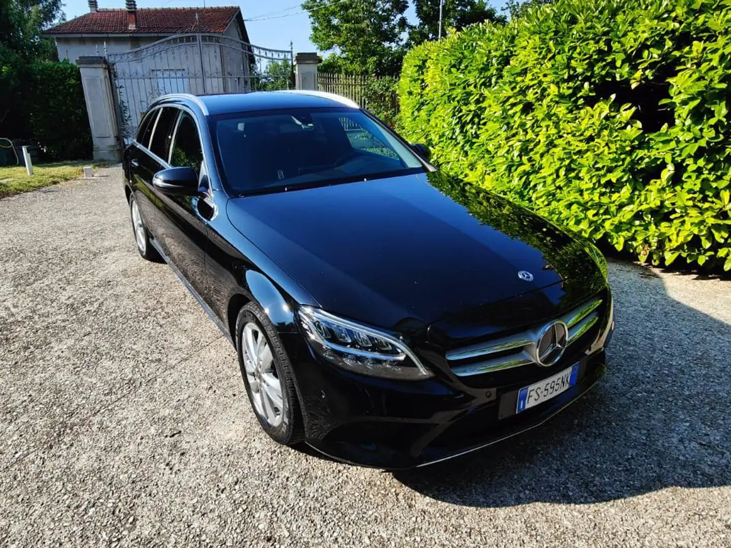 Mercedes-Benz C 220 C SW 220 d Premium auto#TELECAMERA#FULL Schwarz - 1
