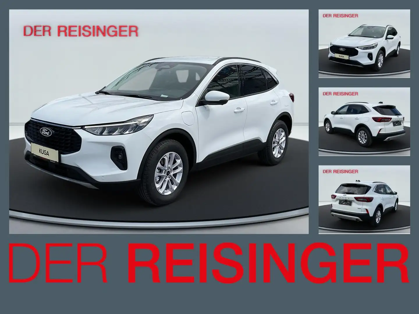 Ford Kuga PHEV Titanium Weiß - 1