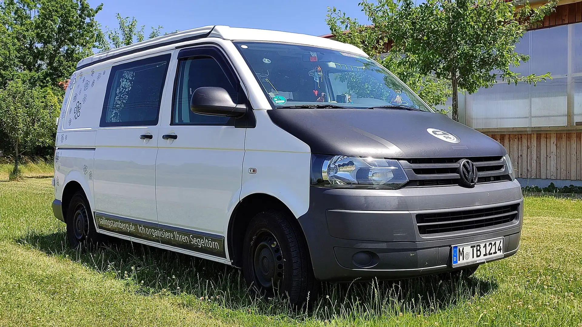 Volkswagen T5 Camper Campingumbau Weiß - 2