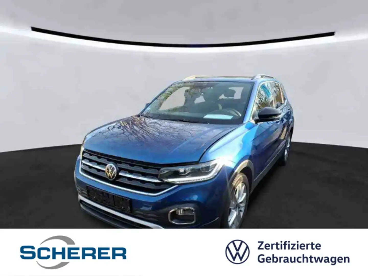 Volkswagen T-Cross MOVE 1.0 TSI DSG LED NAVI IQ.DRIVE REAR Blau - 1
