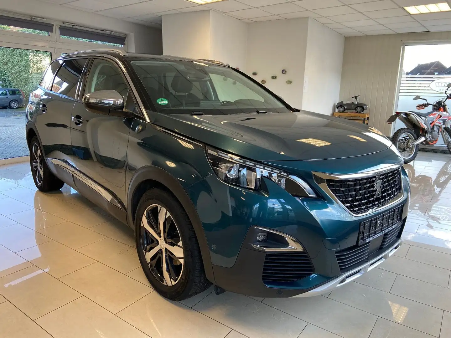 Peugeot 5008 Crossway 7 Sitze, Panora, AHK, Navi, Kamera Blau - 1