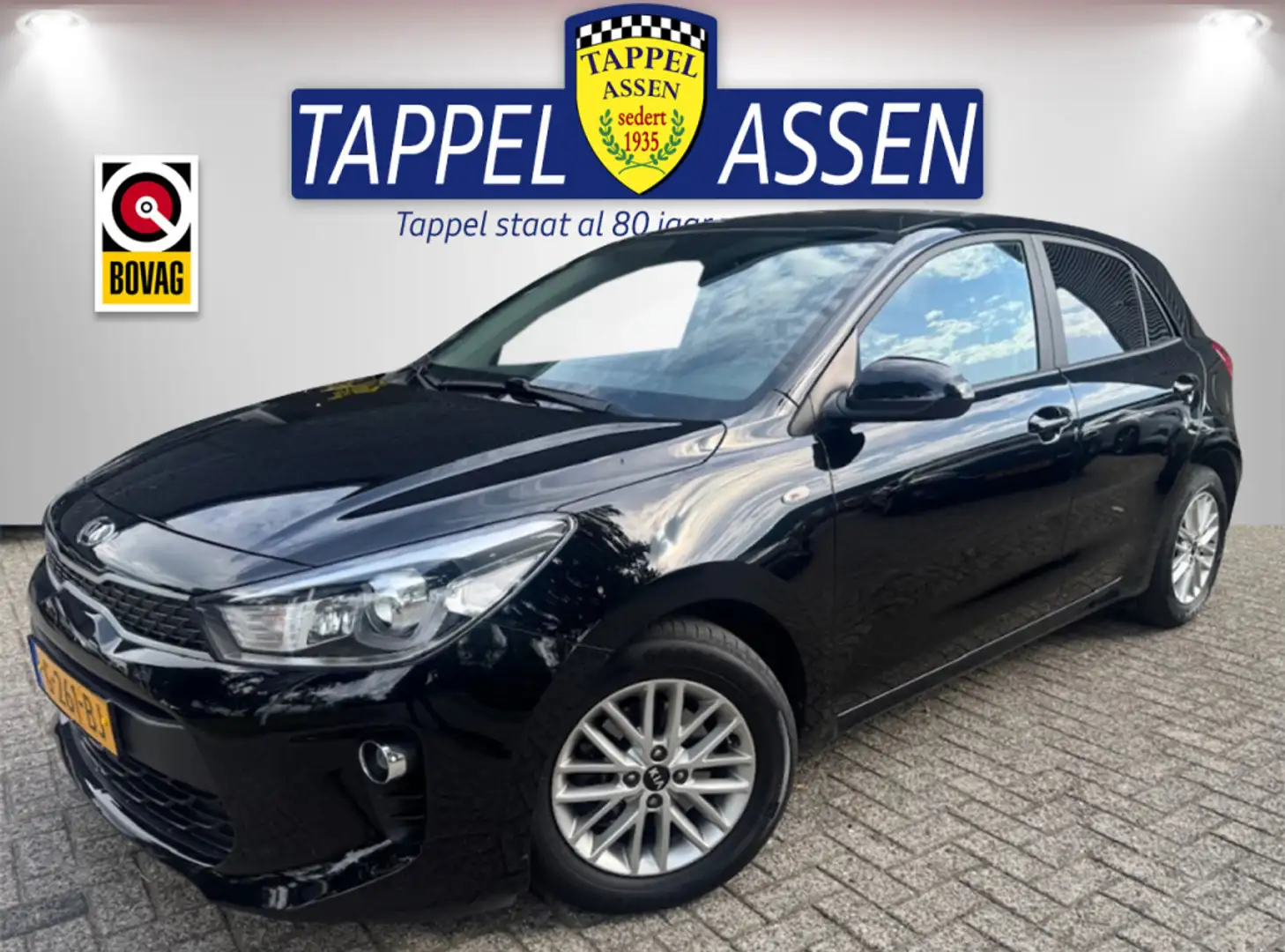 Kia Rio 1.0 TGDI DynamicLine Zwart - 1