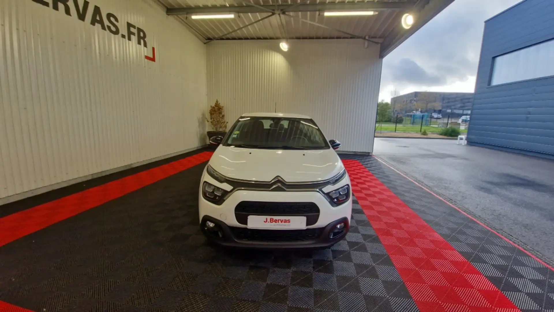 Citroen C3 bluehdi 100 ss feel business Blanc - 2