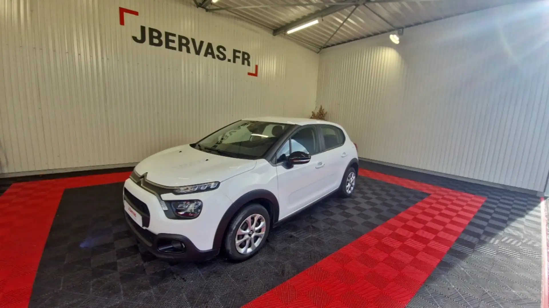 Citroen C3 bluehdi 100 ss feel business Blanc - 1