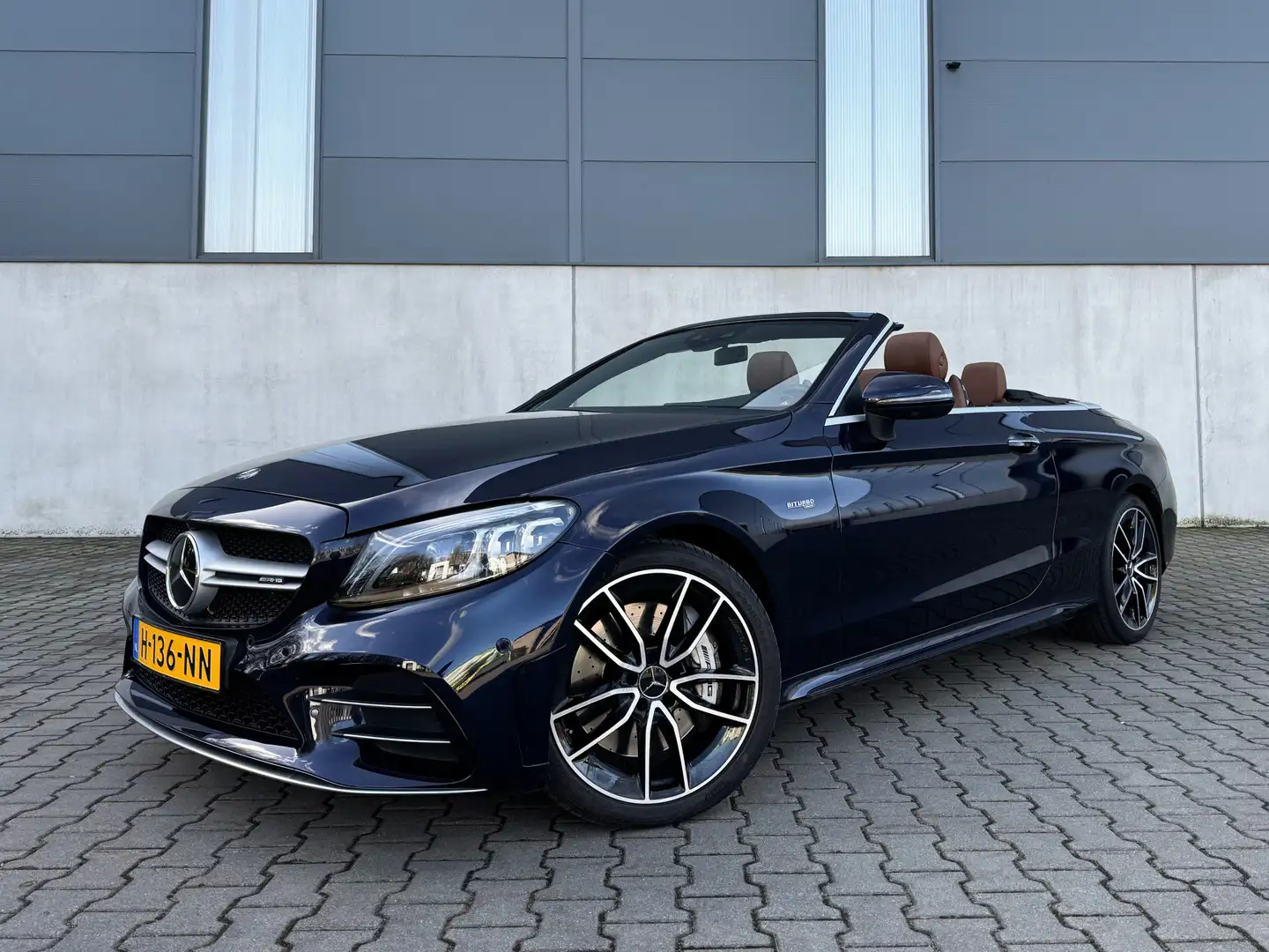 Mercedes-Benz C 43 AMG Cabrio 4MATIC Premium Plus Pack | Alarm Klasse 5 I Blauw - 1