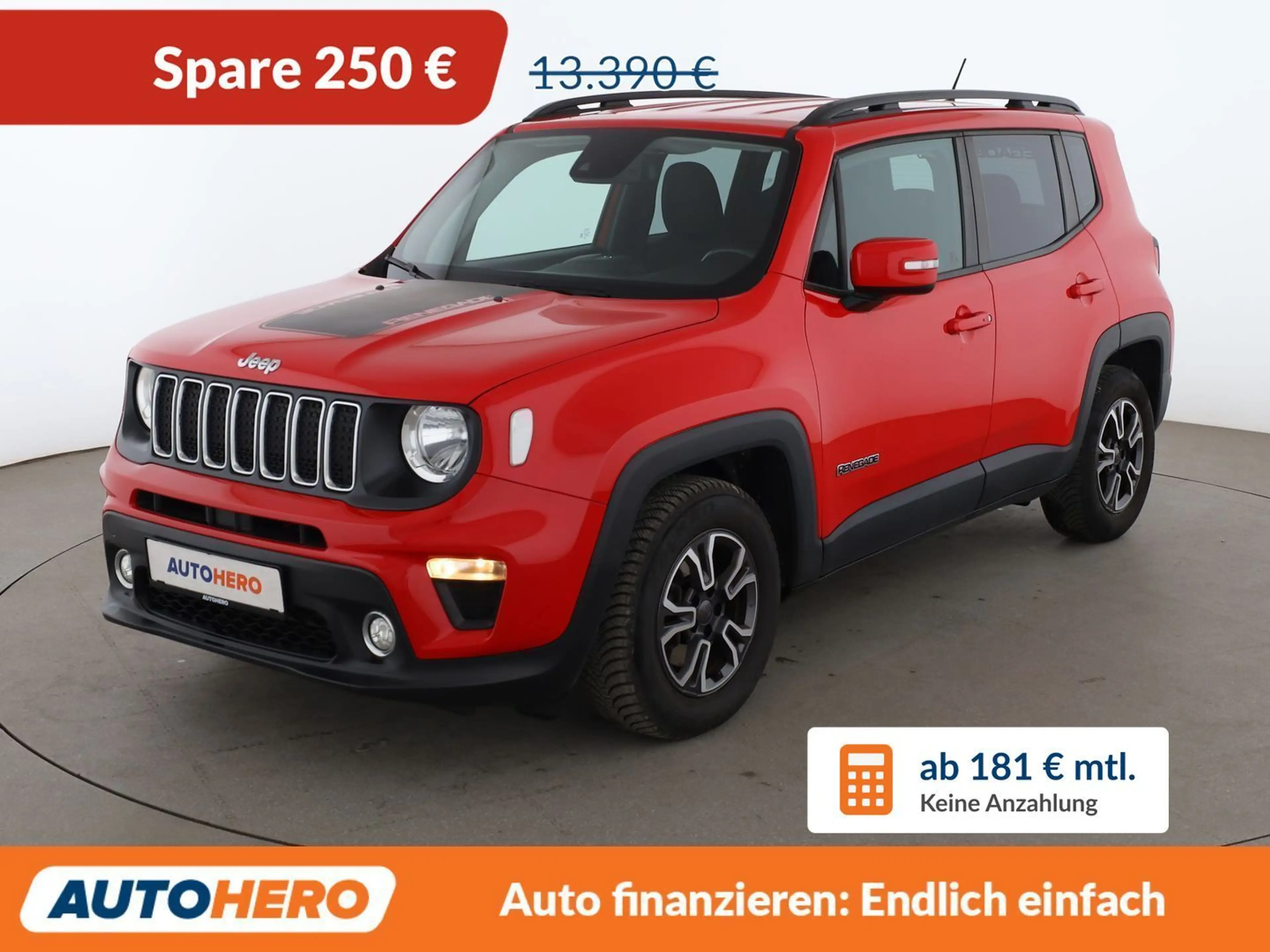 Jeep Renegade 1.3 TGDi Longitude 4x2 Aut*NAVI*TEMPO*PDC*SHZ*