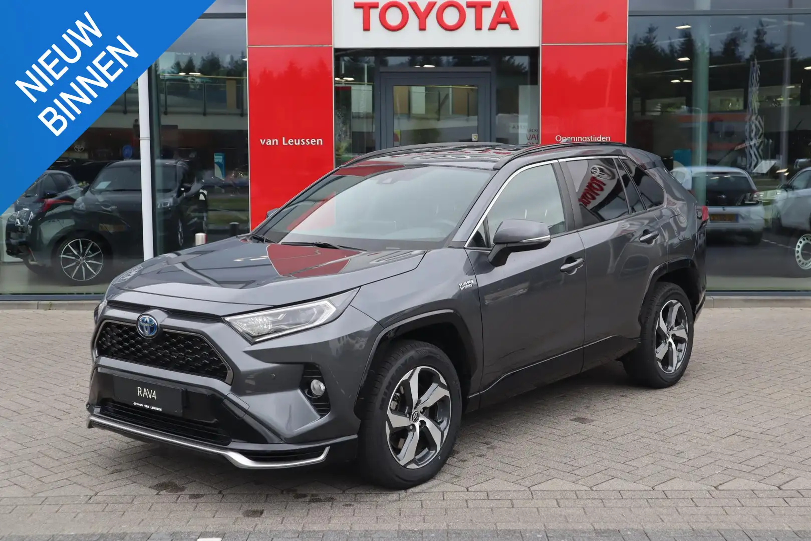 Toyota RAV 4 2.5 PLUG-IN HYBRID AWD STYLE APPLE/ANDROID ELEK. A Grijs - 1