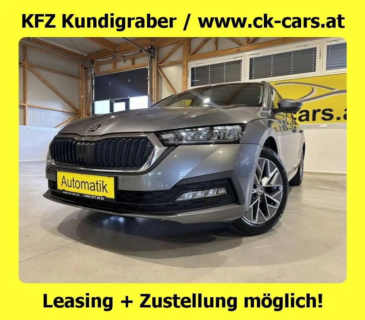 Skoda Octavia 2,0DSG LED VIRTUAL COCKPIT ANHÄNGEKUPPLUNG Grau - 1