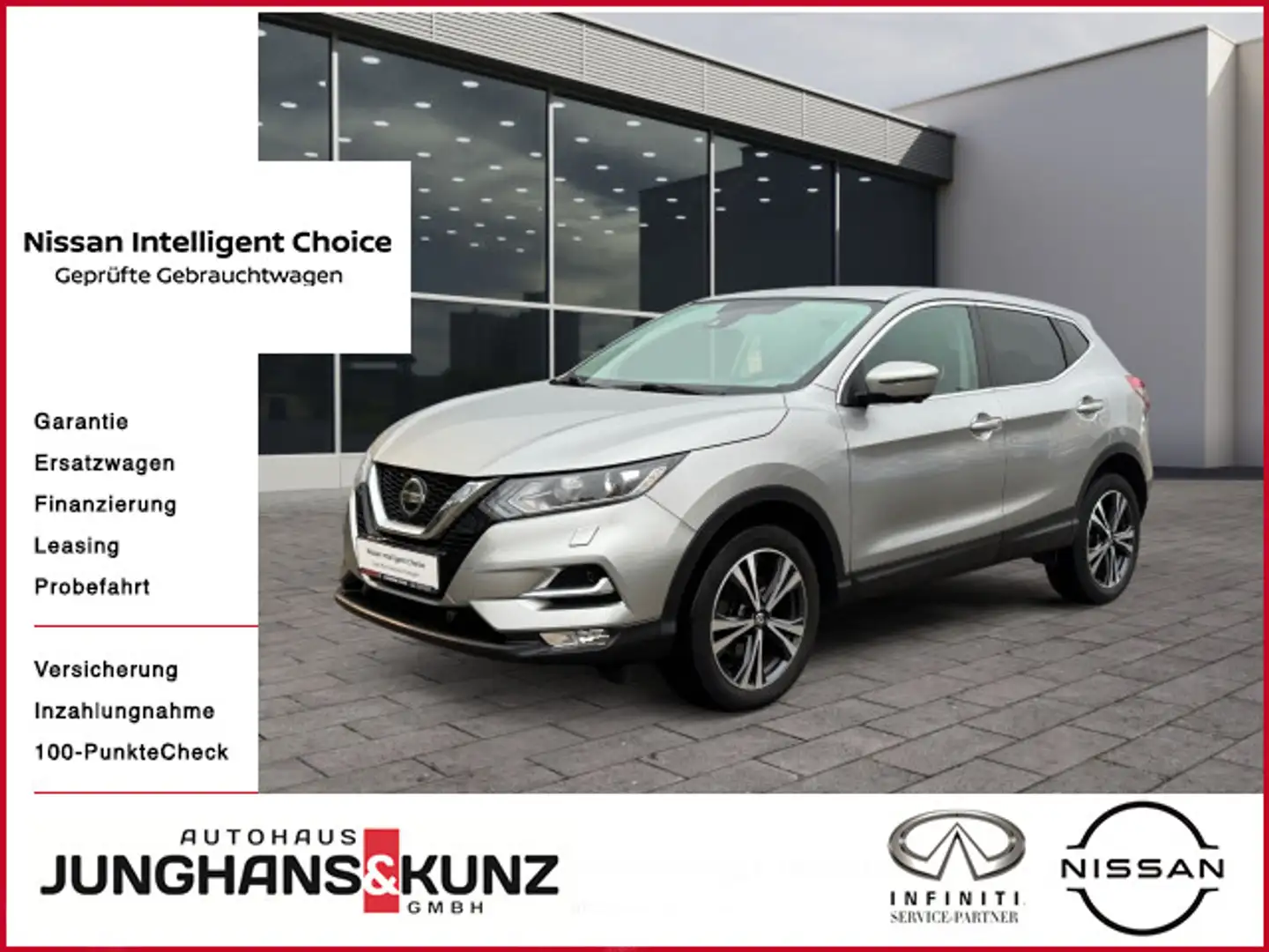 Nissan Qashqai 1.7 dCi N-Connecta 4x2 150PS Navi Klima Silber - 1