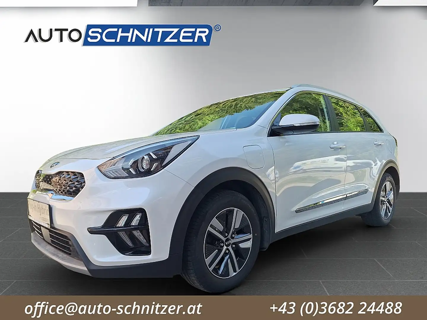 Kia Niro 1,6 GDI GPF Plug-In Hybrid PHEV Silber DCT Weiß - 1