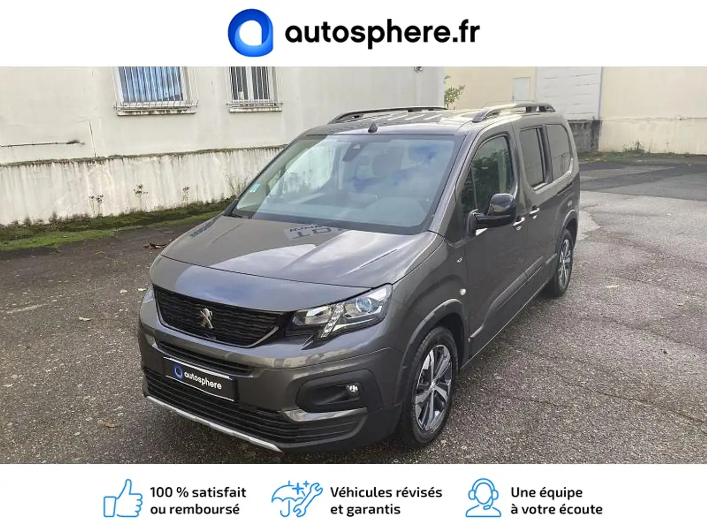 Peugeot Rifter Taille XL - Moteur Electrique 136 ch (100 kW) Auto - 1