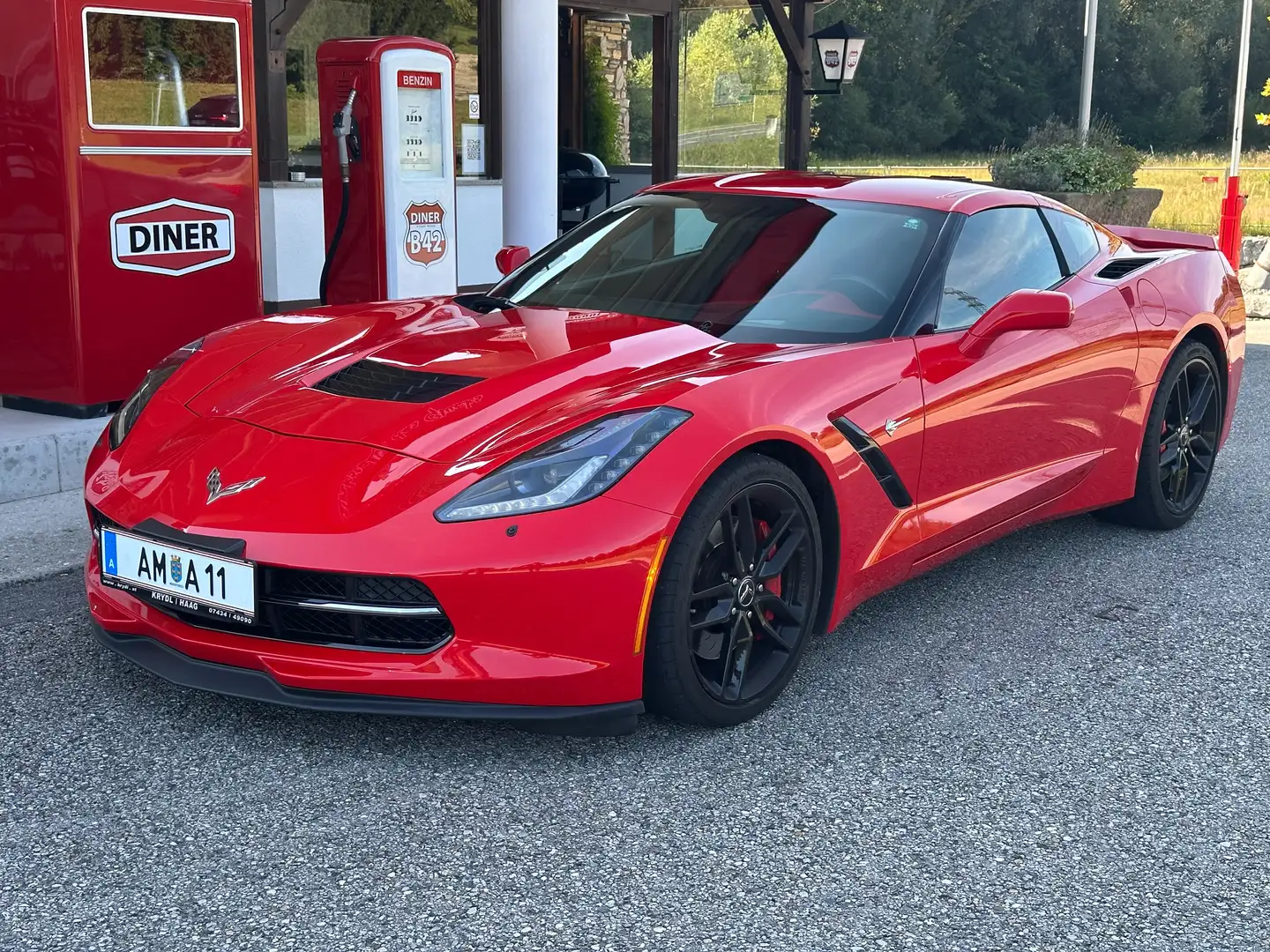 Corvette C7 Stringray 6,2L Aut. Rouge - 1