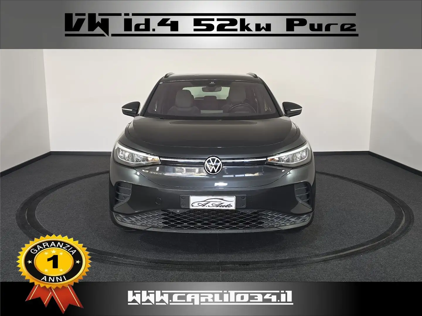 Volkswagen ID.4 52 kWh Pure Performance 170cv Gris - 1