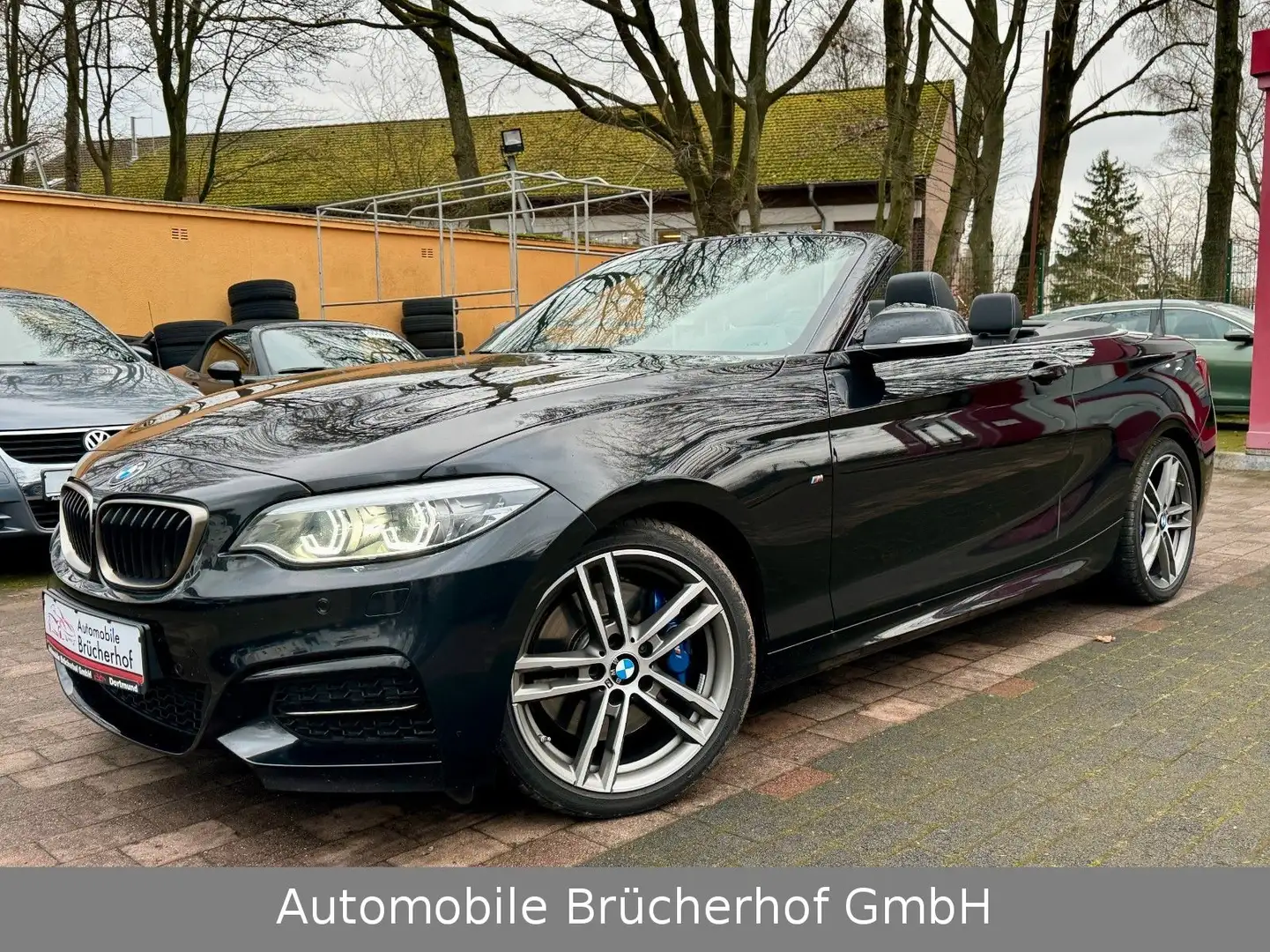BMW 240 Cabrio LED/NaviProf/Kamera/H&K/19"/Lnkrdhz Noir - 1