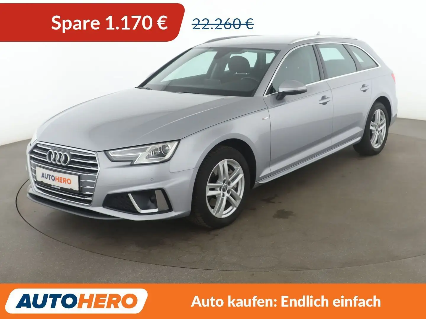 Audi A4 40 TDI Sport Aut.*NAVI*XENON*ACC*PDC*SHZ* Grau - 1