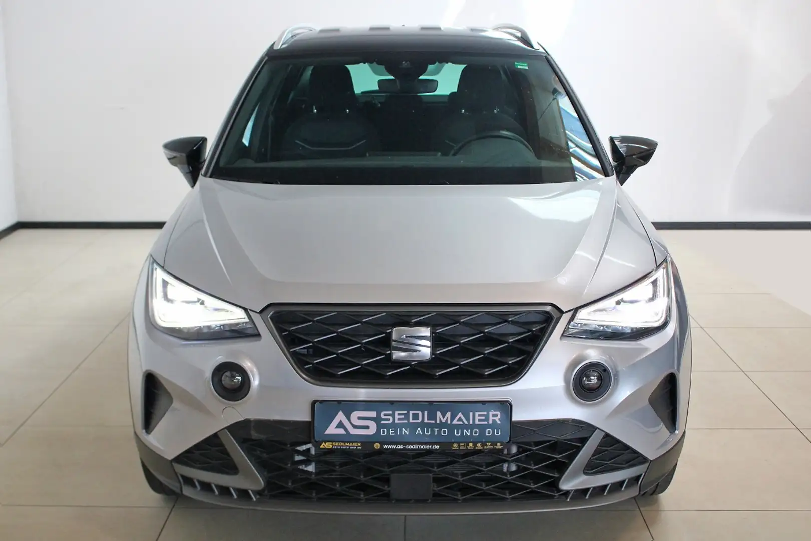SEAT Arona 1.0 TSI FR ACC|CarPlay|LED|PDC|GARANTIE|USB Silber - 2