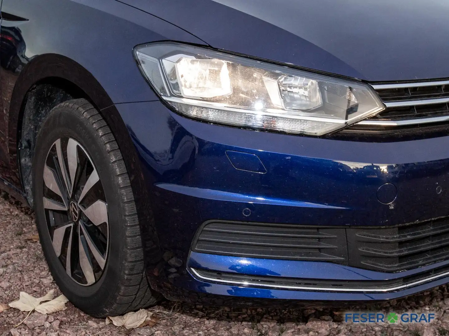 Volkswagen Touran 1.5 TSI Comfortline ACC/Navi/Kamera/SHZ Blau - 2