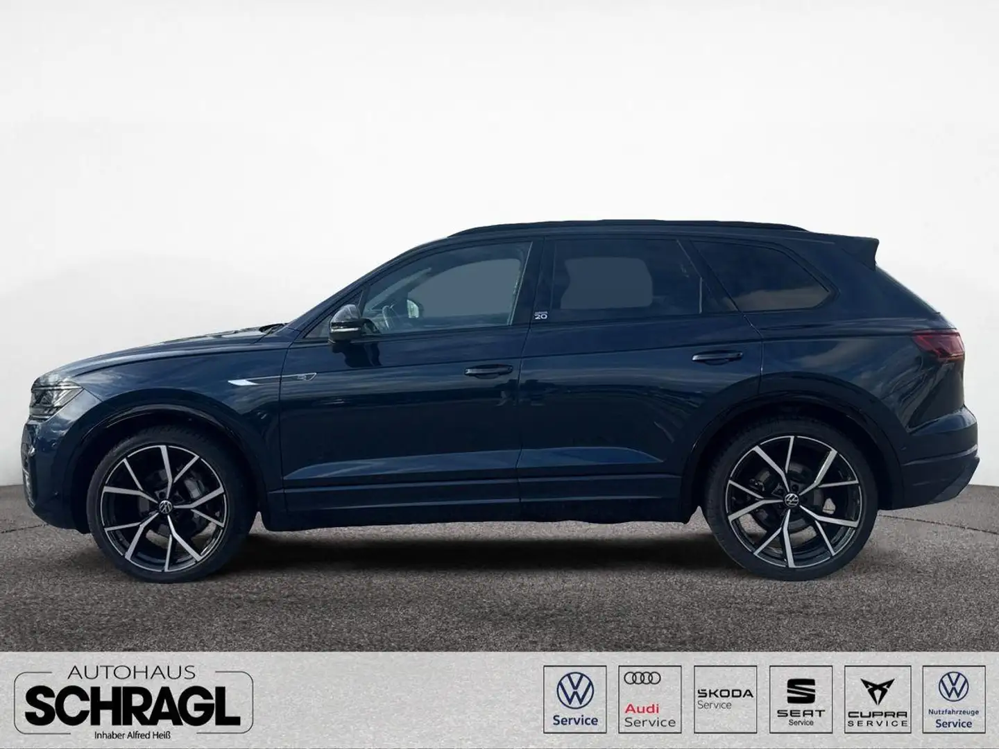 Volkswagen Touareg 3.0 V6 TDI "EDITION 20"+R-LINE+PANO+LUFT Blau - 2