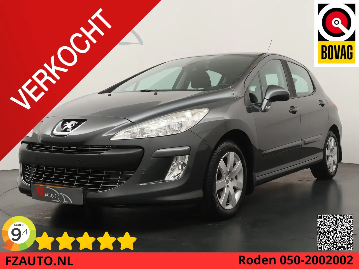 Peugeot 308 1.6 VTi Sublime - Parkeersensoren V+A - Trekhaak - Gris - 1