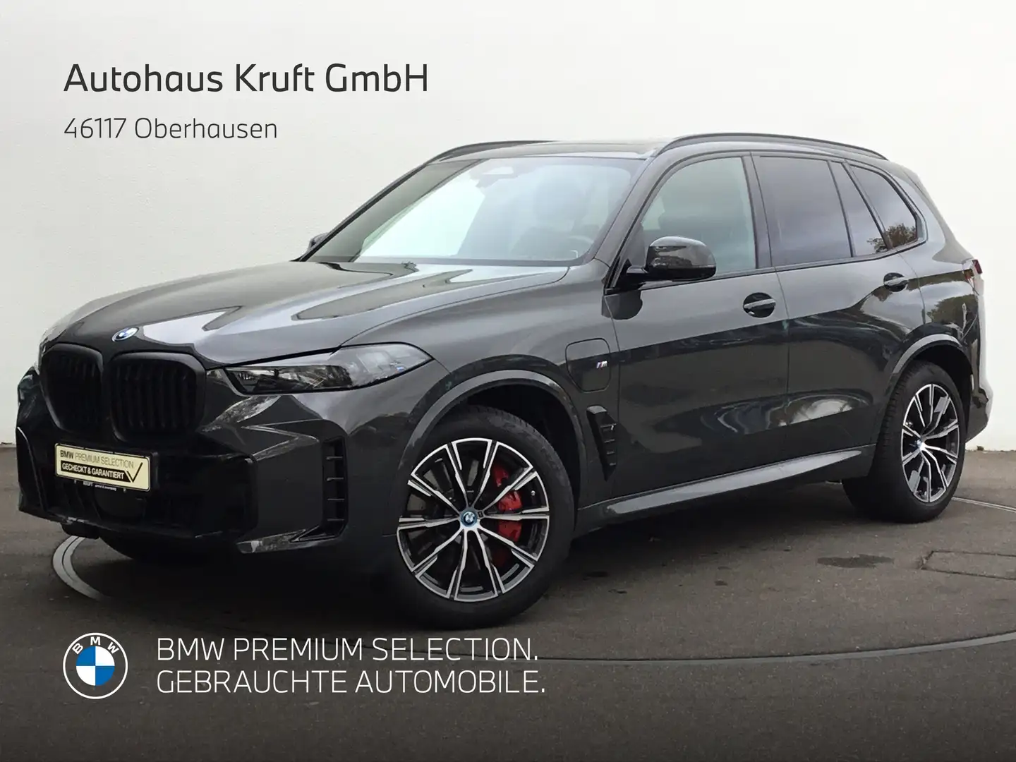 BMW X5 xDrive50e M SPORT PRO+PANO+AHK+PAP+HK SOUND Grijs - 2