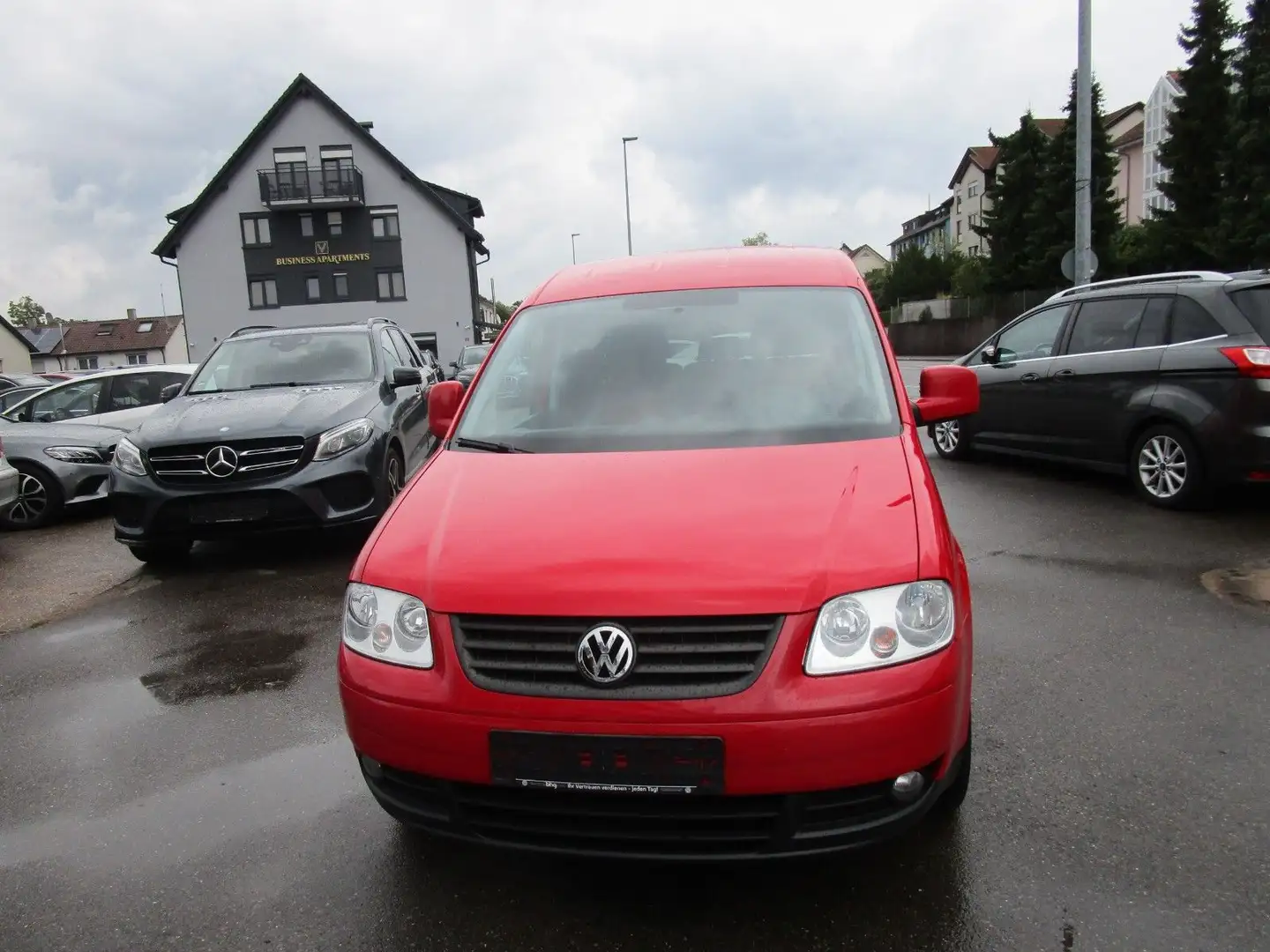 Volkswagen Caddy 1.6 Life Team*7Sitze*KLIMA*ZAHNRIEMEN NEU* Roşu - 2