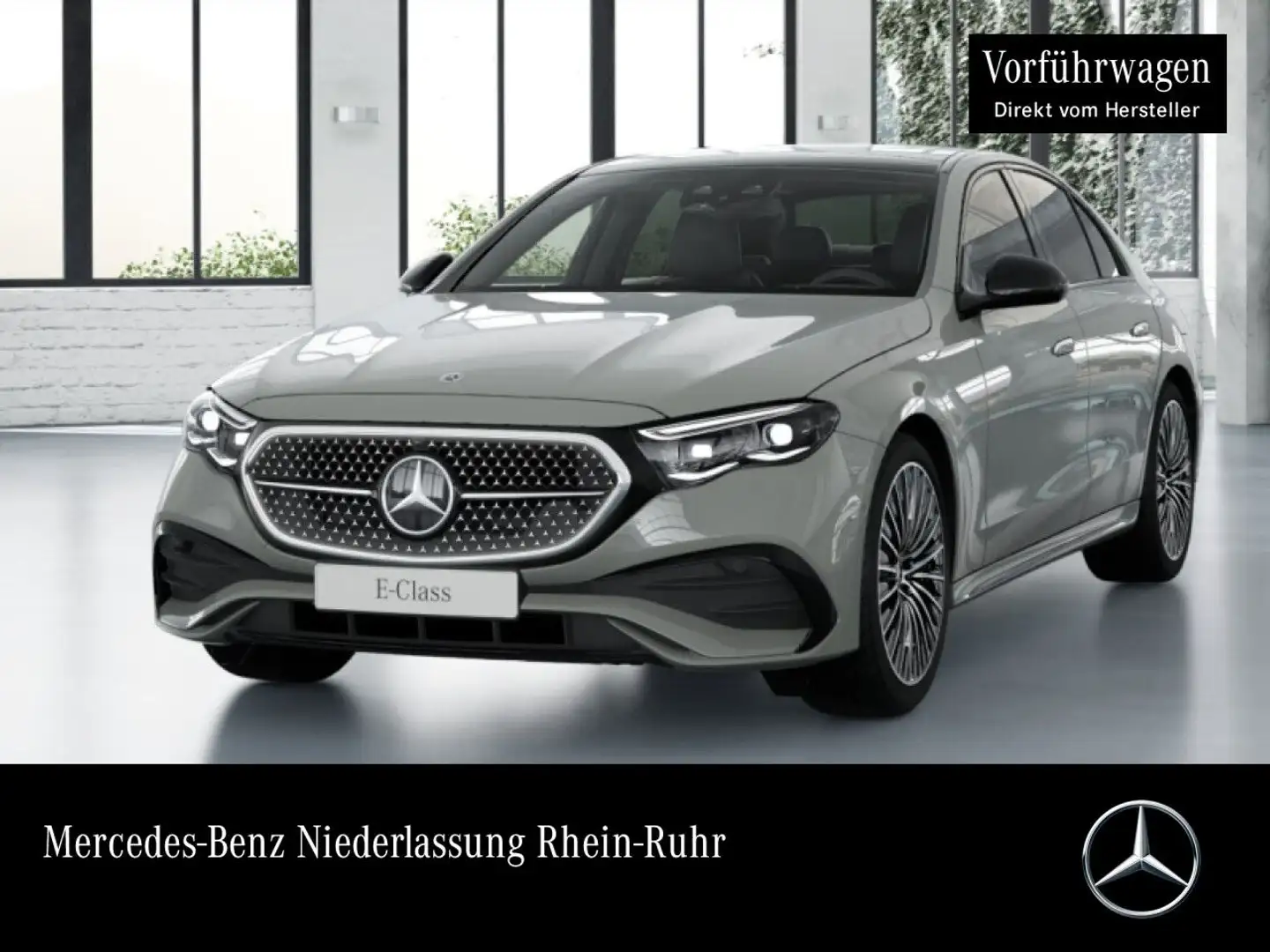 Mercedes-Benz E 300 de 4M Hybrid Edition AMG-Line Sportpaket PTS Grau - 1