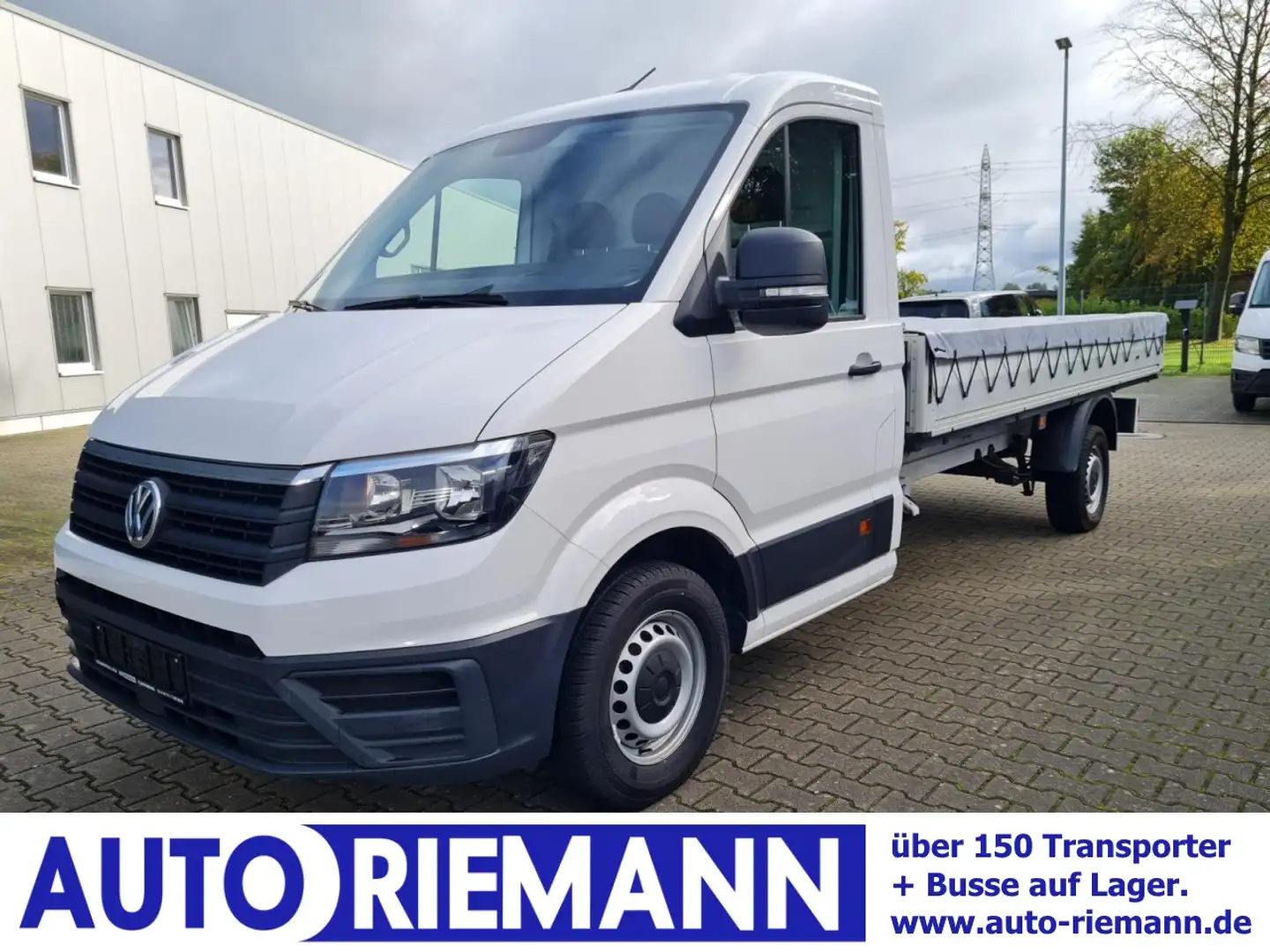 Volkswagen Crafter 35 Pritsche Tdi lang L4 KLIMA Klima Weiß - 1