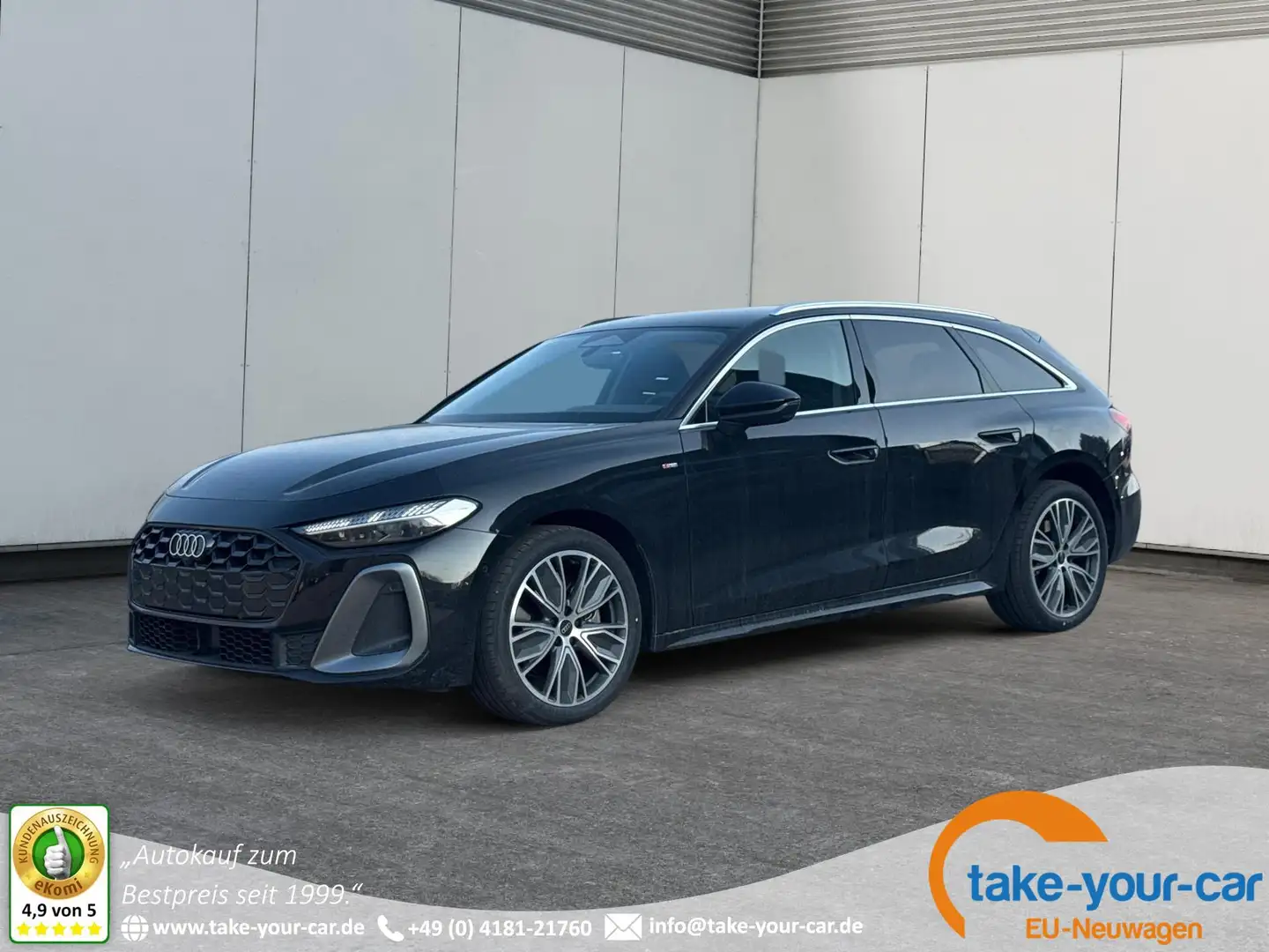 Audi A5 Avant quattro S-Line TECH PLUS+AHK+19"ALU+MATRI... Schwarz - 1