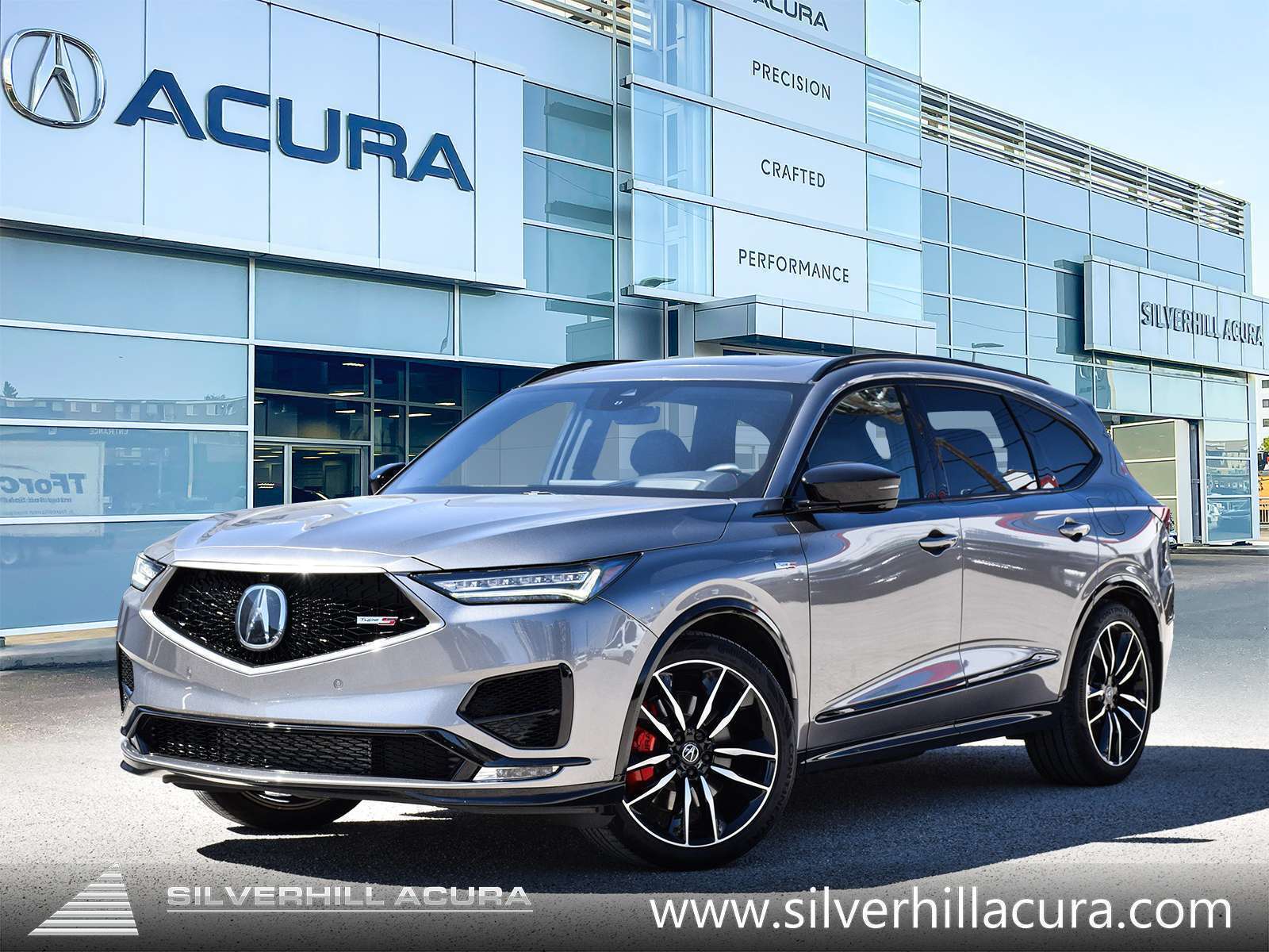 Gray 2023 Acura MDX SUV / Crossover All-Wheel Drive Automatic
