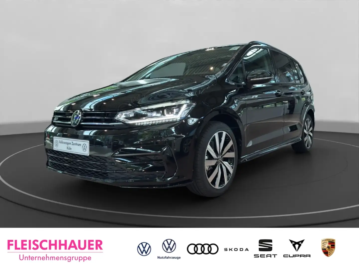 Volkswagen Touran Highline 2.0 TDI NAVI PANO AHK KAMERA MASSAGE Schwarz - 1