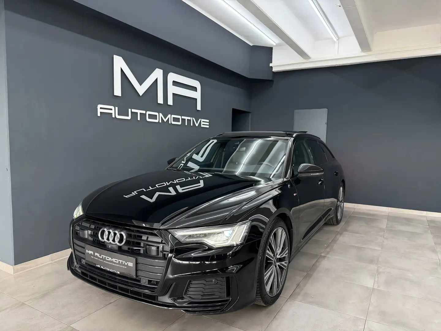 Audi A6 35 TDI sport 3xS-Line *S6LOOK*ACC*PANO*TOTW*KEYL*MATRIX*AHK*LED* Schwarz - 1