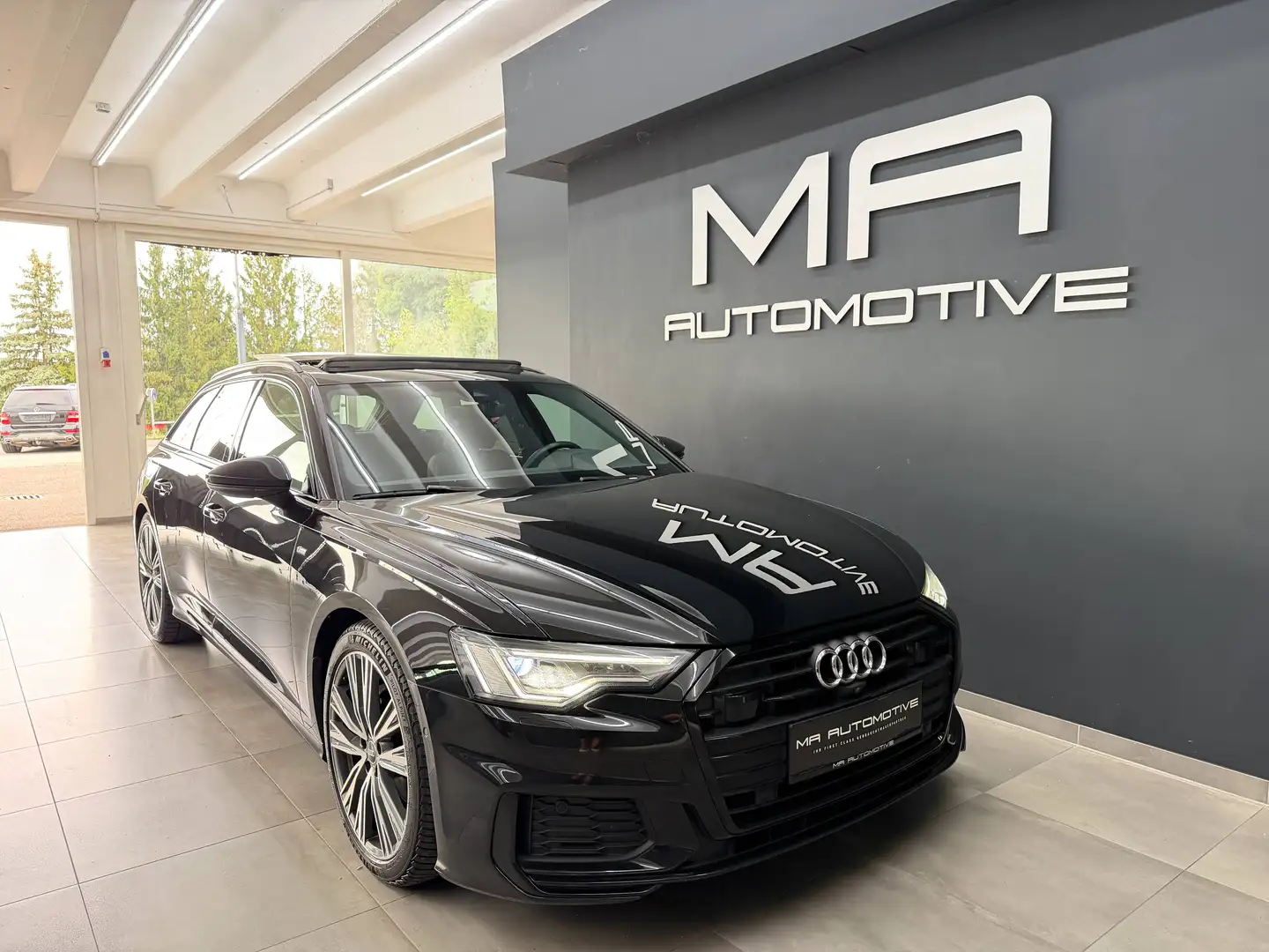 Audi A6 35 TDI sport 3xS-Line *S6LOOK*ACC*PANO*TOTW*KEYL*MATRIX*AHK*LED* Schwarz - 2