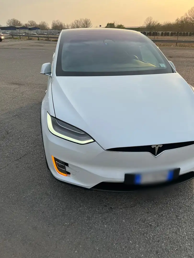 Tesla Model X Long Range Plus Alb - 2