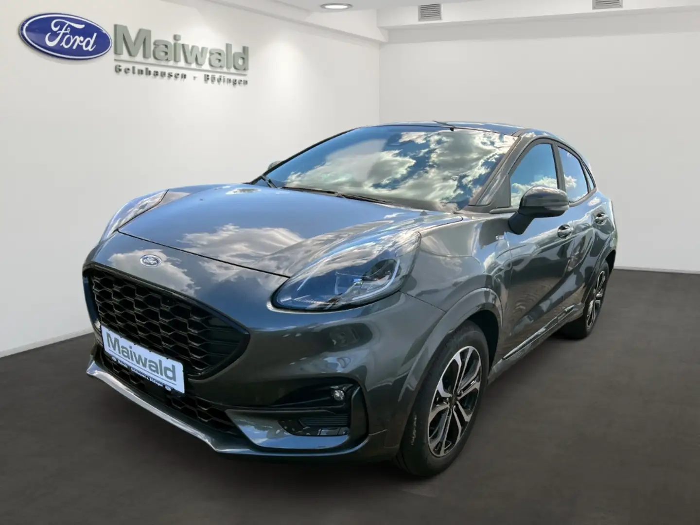 Ford Puma ST-Line 1.0 EcoBoost Mild Hybrid EU6d digitales Co Gris - 1